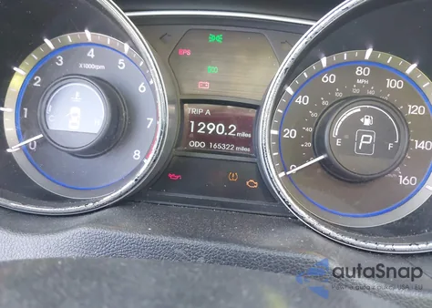 2013 Hyundai Sonata Gls z USA, uszkodzony, nr VIN 5NPEB4AC6DH783365